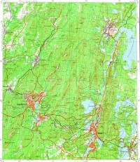 Карта Таганая