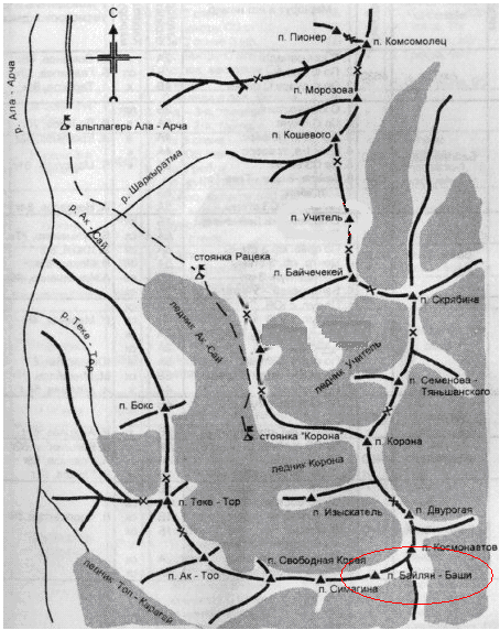 Карта схема района